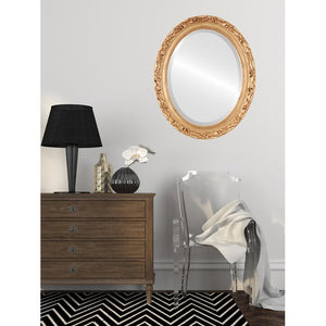 27" H x 23" W Chumasero Oval Traditional Beveled Accent Mirror