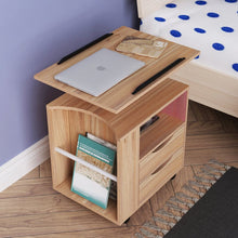 Load image into Gallery viewer, Oak Chyrell 2 - Drawer Nightstand MRM3846
