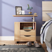Load image into Gallery viewer, Oak Chyrell 2 - Drawer Nightstand MRM3846
