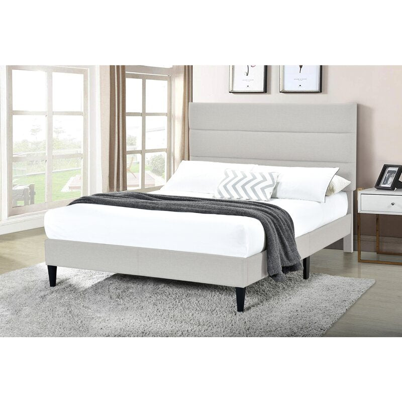 Cicero Upholstered Low Profile Platform Bed full