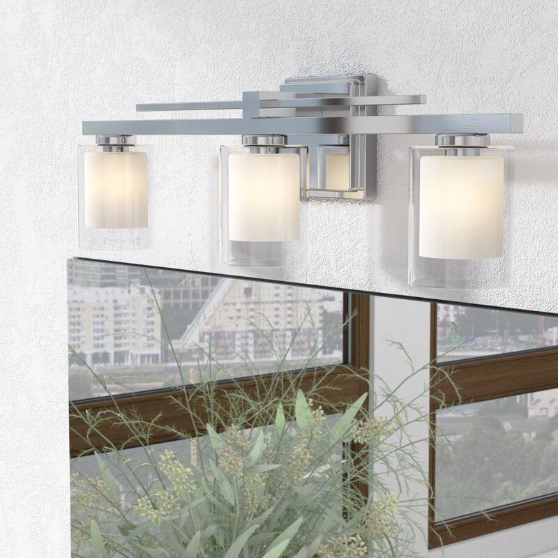 Cillian 3 - Light Dimmable Polished Chrome Vanity Light