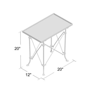 Cirebon Tray Top  End Table MRM2268