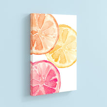 Load image into Gallery viewer, 12&quot; H x 8&quot; W x 0.75&quot; D Citrus Slices by Melissa Selmin - Wrapped Canvas Gallery-Wrapped Canvas Giclée MRM3875
