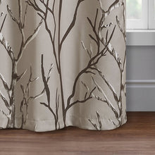 Load image into Gallery viewer, 40&quot; x 84&quot; Clancy Polyester Room Darkening Curtain Panel, (Set of 2)
