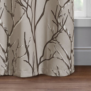 40" x 84" Clancy Polyester Room Darkening Curtain Panel, (Set of 2)