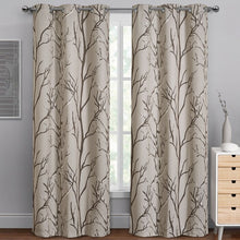 Load image into Gallery viewer, 40&quot; x 84&quot; Clancy Polyester Room Darkening Curtain Panel, (Set of 2)
