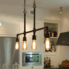 Load image into Gallery viewer, Clardy 4 - Light Kitchen Island Linear Pendant
