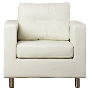 Clarence Club Chair White #1176HW