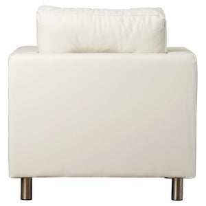 Clarence Club Chair White #1176HW