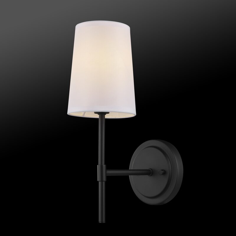 Black Clarissa 1 - Light Dimmable Wallchiere