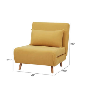 Clarissa 32'' Wide Convertible Chair