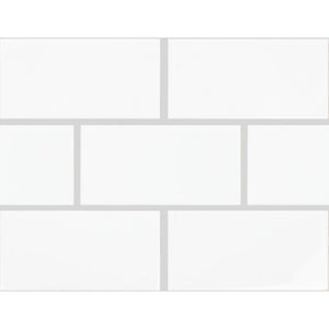 Classic 3" x 6" Ceramic Subway Wall & Floor Tile - 2 Boxes