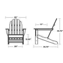 Load image into Gallery viewer, Classic Adirondack Plastic Chair

