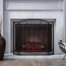 Load image into Gallery viewer, Clay Iron Fireplace Screen

