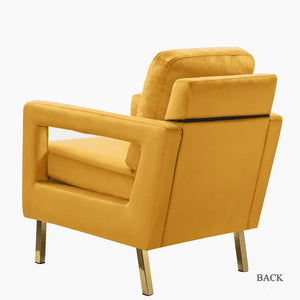 Clayne 26'' Wide Velvet Armchair