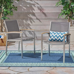 Claypool Patio Dining Chairs (Set of 2)