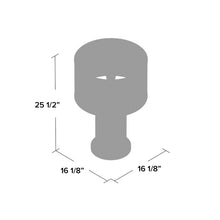 Load image into Gallery viewer, Marshallville 25.25&quot; Bronze/Clear Table Lamp #AD92
