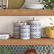 Load image into Gallery viewer, Clemon 3 Piece Kitchen Canister Set
