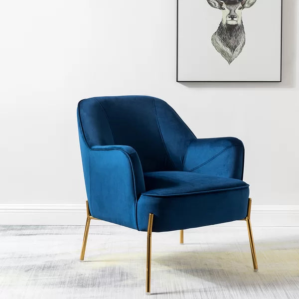 Cleo 26'' Wide Velvet Armchair