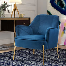 Load image into Gallery viewer, Cleo 26&#39;&#39; Wide Velvet Armchair
