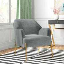 Load image into Gallery viewer, Cleo 26&#39;&#39; Wide Velvet Armchair
