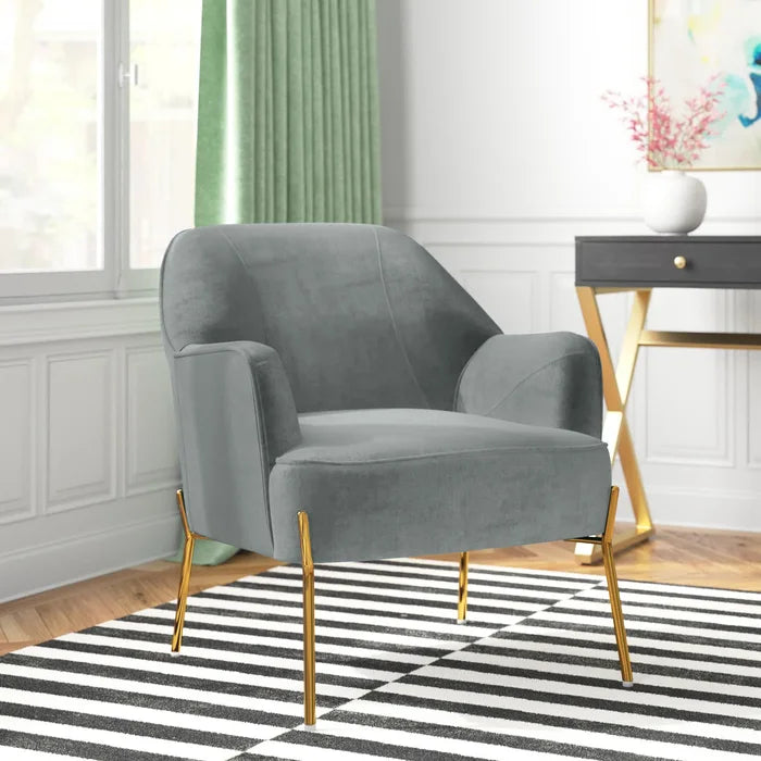 Cleo 26'' Wide Velvet Armchair