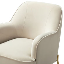Load image into Gallery viewer, Cleo Contemporary Accent Chair with Recessed Arms
