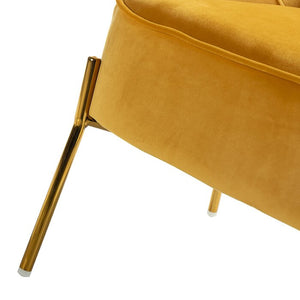 Cleo Contemporary Accent Chair with Recessed Arms