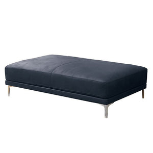 Cleobury 66'' Wide Faux Leather Rectangle Cocktail Ottoman