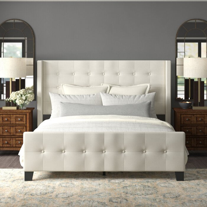 Clermont King Tufted Upholstered Standard Bed