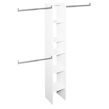 Load image into Gallery viewer, ClosetMaid SuiteSymphony 12-inch Wide Closet Tower Kit 7150RR
