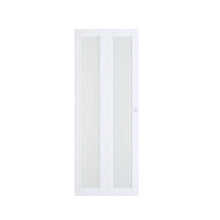 Load image into Gallery viewer, 30&quot; x 80&quot; Closet Frame Glass Bi-Fold Doors with Installation Hardware Kit

