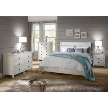 Load image into Gallery viewer, Full Shabby White Clove Solid Wood Bed - 2 Boxes
