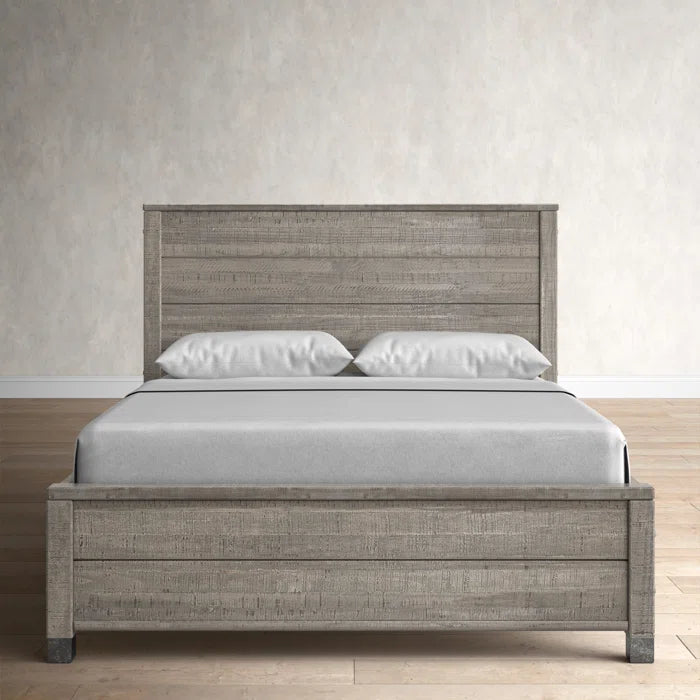Queen Clove Solid Wood Bed
