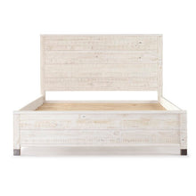 Load image into Gallery viewer, Full Shabby White Clove Solid Wood Bed - 2 Boxes
