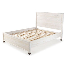 Load image into Gallery viewer, Full Shabby White Clove Solid Wood Bed - 2 Boxes
