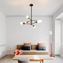 Load image into Gallery viewer, Cobina 6 - Light Sputnik Sphere Chandelier
