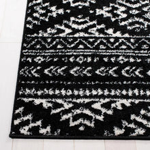 Load image into Gallery viewer, Cobos Geometric Area Rug in Black, Rectangle 3&#39; x 5&#39;
