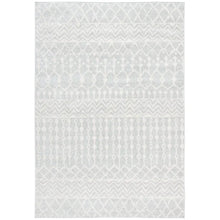 Load image into Gallery viewer, Cobos Geometric Area Rug in Light Grey / Ivory 2&#39; x 3&#39;
