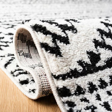 Load image into Gallery viewer, Cobos Power Loom Performance Black/Ivory Rug 2 x 7
