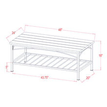 Load image into Gallery viewer, Coffee Table Set Of 3Pk For Living Room, Including 1 Coffee And 2 End Table Sets 4855RR

