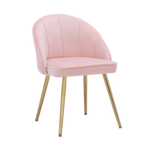 17"H Cohen Velvet Side Chair