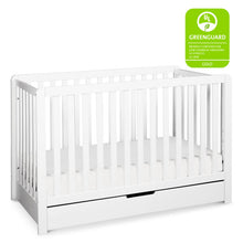 Load image into Gallery viewer, Colby 4-in-1 Convertible Crib with Storage
