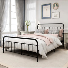 Load image into Gallery viewer, Queen Black Colina Platform Bed
