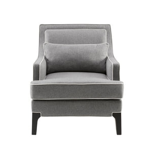 Collin Wide Armchair with Toss Pillow
