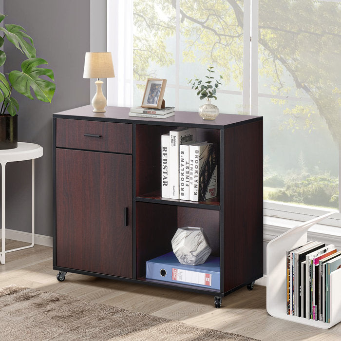 Colner 1 -Drawer Mobile Lateral Filing Cabinet