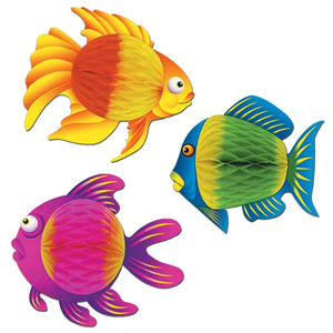 Color-Brite Tropical Fish Wall Décor (Set of 6)
