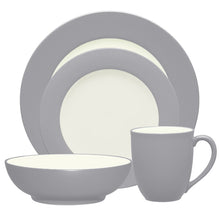Load image into Gallery viewer, Colorwave Rim 4 Piece Place Setting, Service for 1 7673
