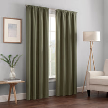 Load image into Gallery viewer, Columbia Solid Blackout Thermal Rod Pocket Single Curtain Panel, EC1063
