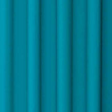Load image into Gallery viewer, 42&quot; W x 18&quot; L Rich Teal Columbia Solid Color Cotton Ruffled 42&#39;&#39; Window Valance, 4 curtain panels
